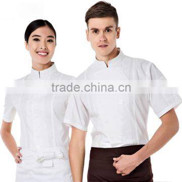 Bulk White Color Restaurant Waiter/Waitress Uniform photo-6