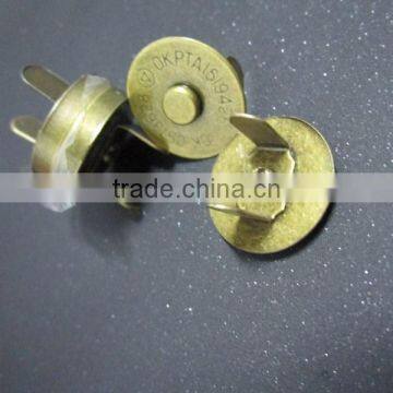 China Hardware Accessories Cheap Magnetic Snap Stocklot For Bags photo-2