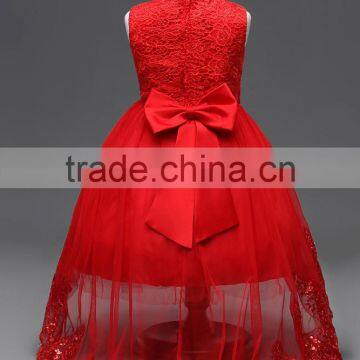 Customize Frock Design for Baby Girl 2017 Summer & Autumn Kids Baby Girl Dress Colorful Puffy Flower Dress Children Clothes photo-4