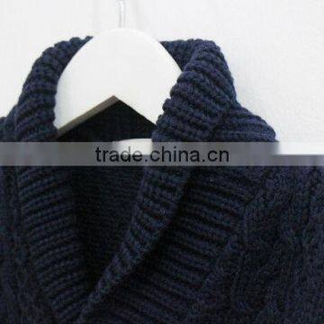 Fashion Lapel Collar Baby Boys Pattern Knitwear Cotton Children Cardigan Knitwear photo-3