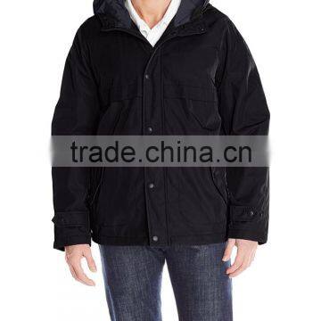 Custom Varsity Nylon/polyester Coatches Outdoor Windbreaker Hoodie Jacket 2016 photo-3