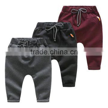 S33439W Cute Lovely Kids Boy Harem Pants Knitted Sport Casual Trouser