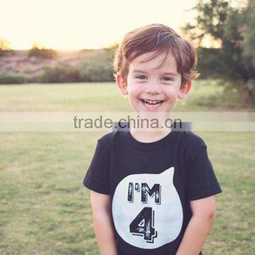 S17493A 2017 Children T-shirt Boys Tees Short Sleeve Summer Cotton Kids Fashion T-shirt photo-4