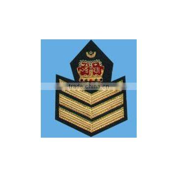 Epaulette shoulder board Crown,Poilt Air Force Navy Military
