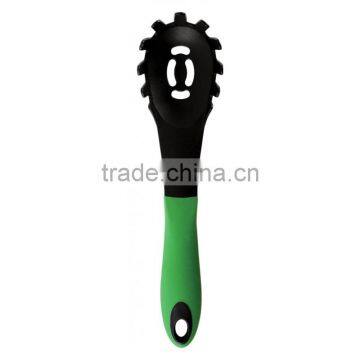 The Ascona Mess-Free Pasta Server - Large Teeth Grip Pasta While Open Facets Drain Water and Comes With Your Logo photo-4
