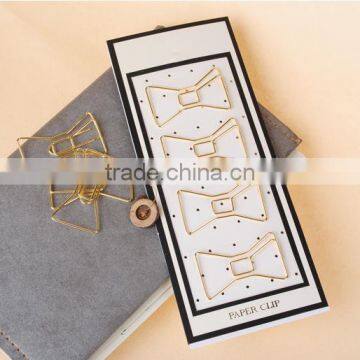 Planner Paper Clip Bowknot Shape Metal Clip Planner Accessories photo-3