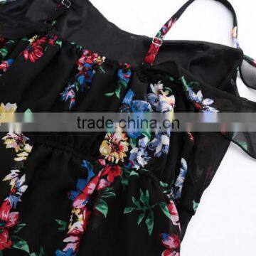 2017 New Chiffon One-piece Backless Ankle-length Long Dress photo-3