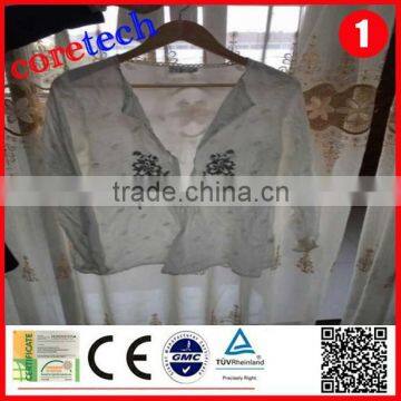 Hot sale High quality v-neck nice white shirt