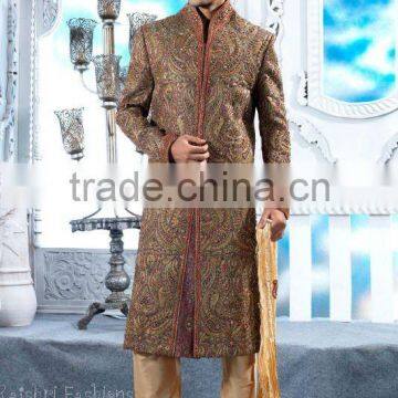 Silk Jamewar Fabric Sherwanis