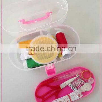 China Felt Material Pink Storage Basket Sewing Kit
