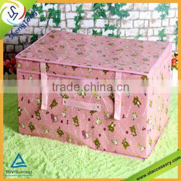 Big Middle Small Waterproof Coating Folding Storage Box