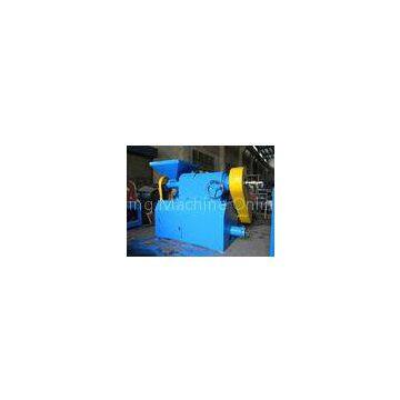 Powder Conveying Tire Recycling Machine With Blue LS Screw Conveyor , Enclosed Structure