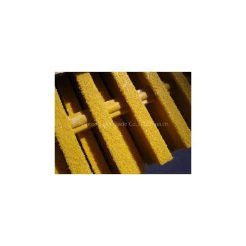 fiberglass pultruded grating,gritted top cover pultruded grating