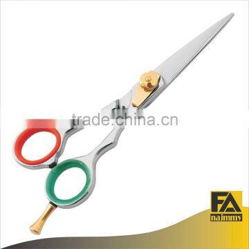 barber scissor made of stainless steel