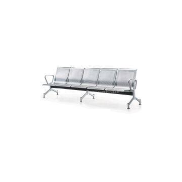 stainless steel waiting chair, hospital reception seat, airport lobby chairs, bank high quality metal furniture JYW 0286