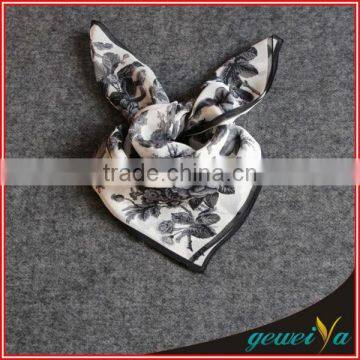 High Quality Flower Printed Scarf Decoration