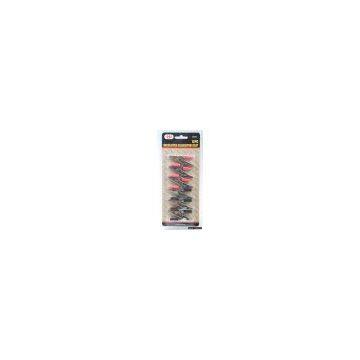12Pc Insulated Alligator Clip