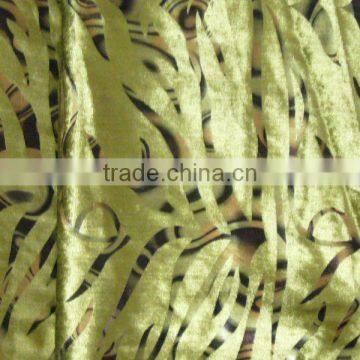 Color Gilding Polyester Velvet Fabric/Sofa Fabric