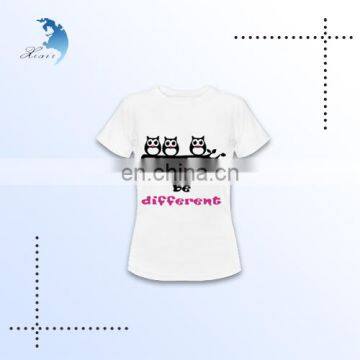 Wholesale Price Custom Design Printing White Women T-shirt With Logo photo-3