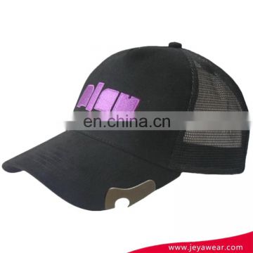 Jeya High quality Fashion Custom Multi-functional Black Beer Opener Baseball Cap