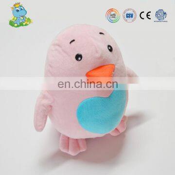 Plush Cheap Mini Chicken With Blue Heart Soft Toy Plush Toy for Child photo-3