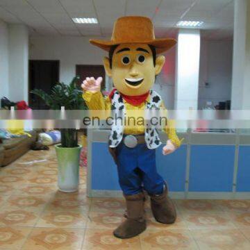 Popular woody adult mascot costume