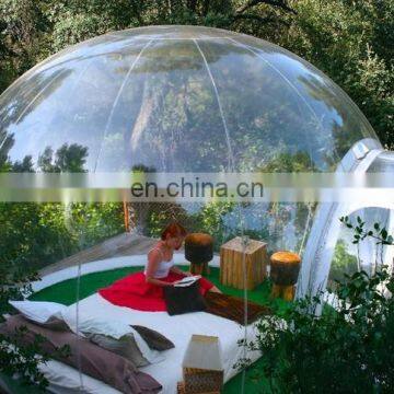 0.8mm pvc Clear Bubble Party Event Tent inflatable advertising Inflatable Bubble Tent camping cube tent