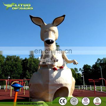 Large Cartoon Fiberglass Animal Statues