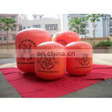 Custom floating inflatable buoys with logo printing for water lake