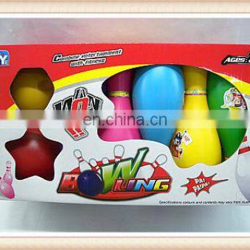 funny plastic kids indoor sport bowling ball toy