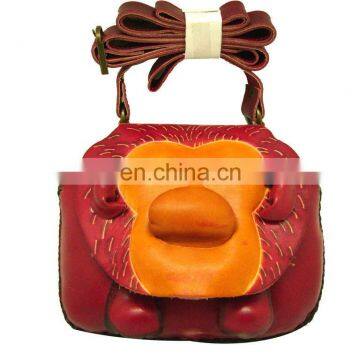 promotional Cute Animal Shaped coin purse wholesale women genuine leather coin purse/Change Purse/coin case MCP-0106