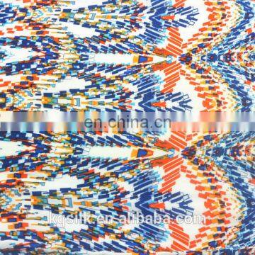 Printed viscose fabric