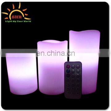 hot selling remote control smart living flameless led candles