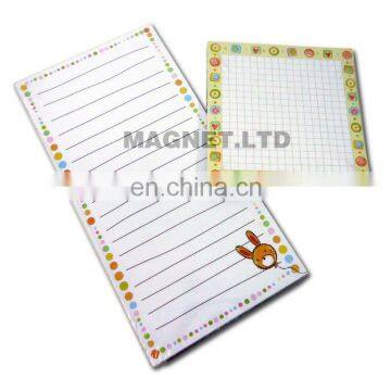 customize magnetic memo pad