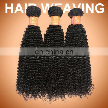 Curly weave 100% cheap brazilian hair weaving