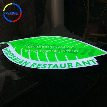 Led Acrylic Light Box With Led Letter Sign Logo
