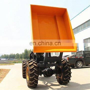 1Ton ZY100 Construction 4WD Mini Dumper Mini Dump Truck Hydraulic System photo-2