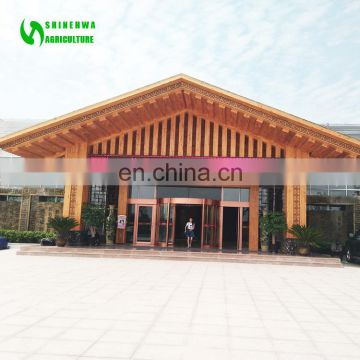 2017 New Commercial Polycarbonate Greenhouse For Restaurant