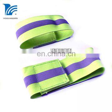 Hook And Loop Closure Elastic Reflective Adjustable Armband