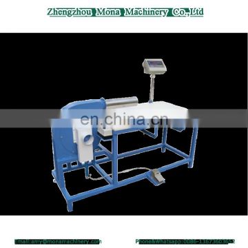 Full automatic Energy efficient Pillow filling machine with weight table can control weight anytime