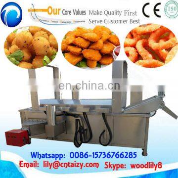 Samosa Frying Machine Continuous Frying Machine Fryer Electric or Gas Heating 200kg/h Top Quality photo-2