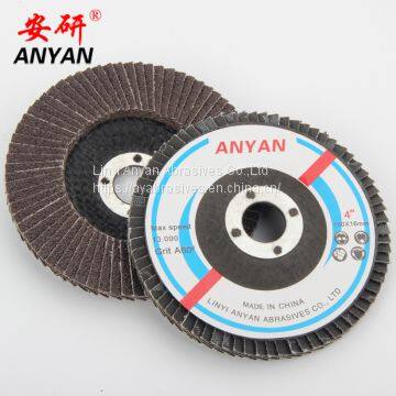 Sharpness T27 Calcined Alumina Flap Wheel for Stainless Steel Polishing photo-3