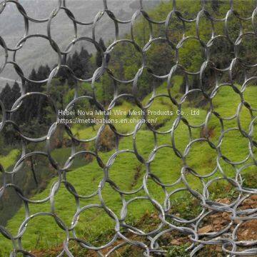 Steel Wire Ring Net - Chain Link or Hexagonal Wire Mesh Combination of Slope Protection photo-2