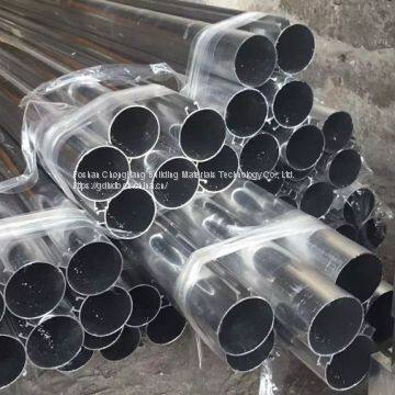 1 Inch Round Aluminum Tubing For Car 4s Shop / Opera House Rounded Corner Square Tube