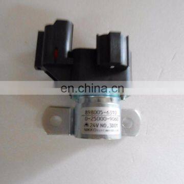 898005-6310 for ZX240 original part 24v starter relay