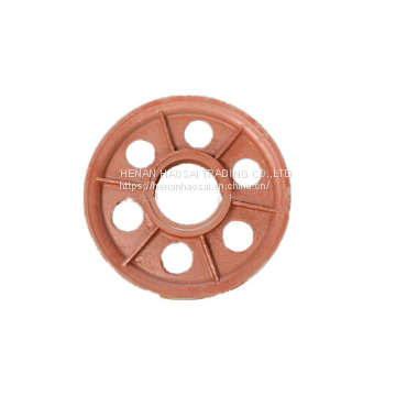 pulley wheel grey iron casting sand casting painting coating