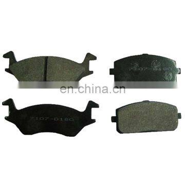 China Best Golden brake pads manufacturer D180-7107 Brake Pad