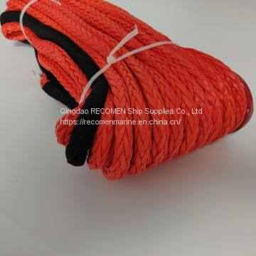 Recomen 10 mm Winch Synthetic Ropes With High-end Uhmwpe Material 12000lb