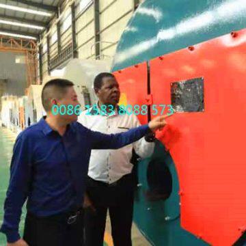 Small Dual Fuel Industrial Horizontal 2 Ton Oil Gas Fire Tube Steam Boiler For Small & Medium Laundry photo-3