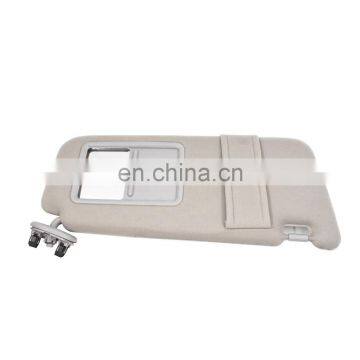 Right Passenger Sun Visor Sunshade for 2007-2011 Toyota Camry WithOut Sunroof